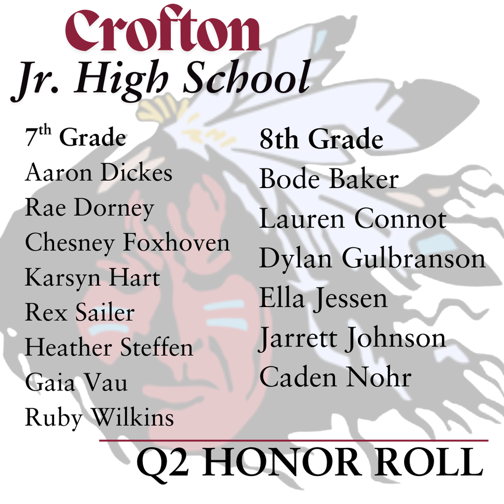 jh honor roll