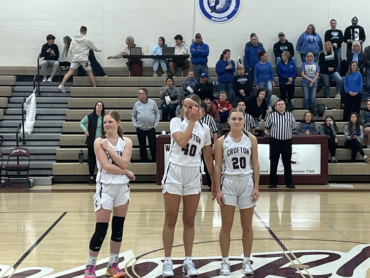 3 Senior girls on Senior Night