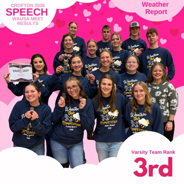 Speech team picture 