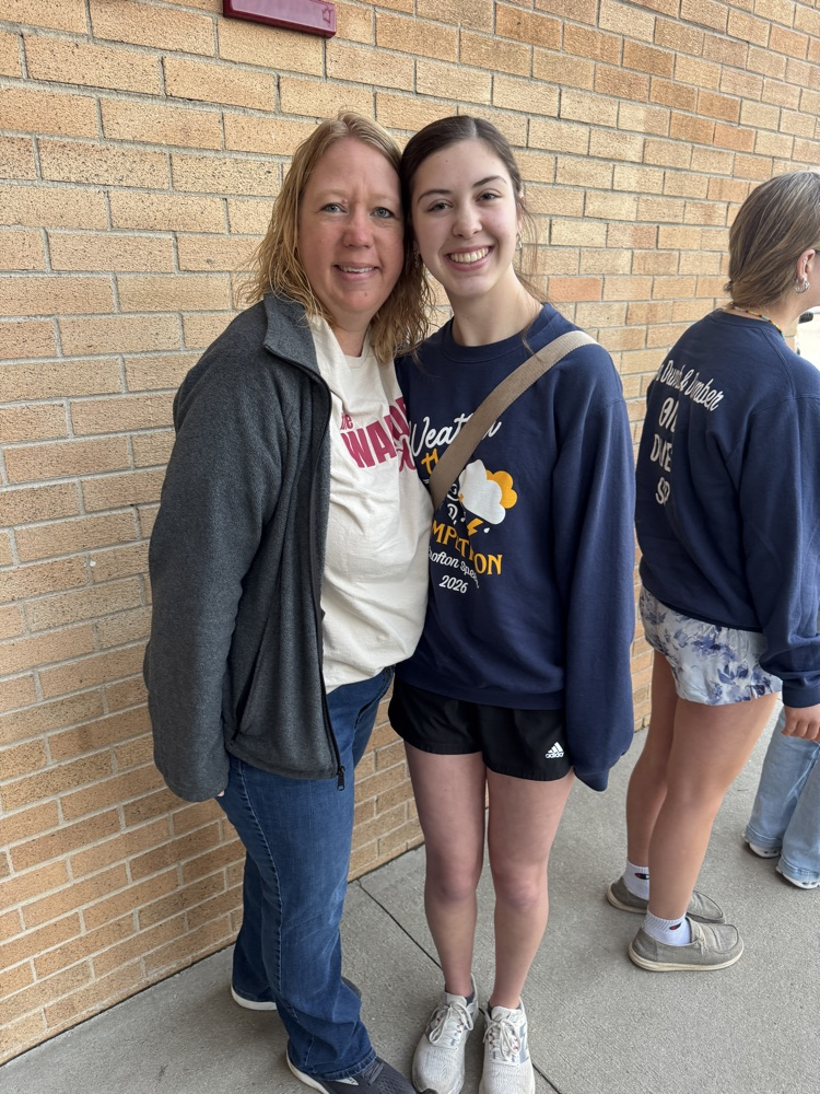 Crofton Speech Team giving High Fives 