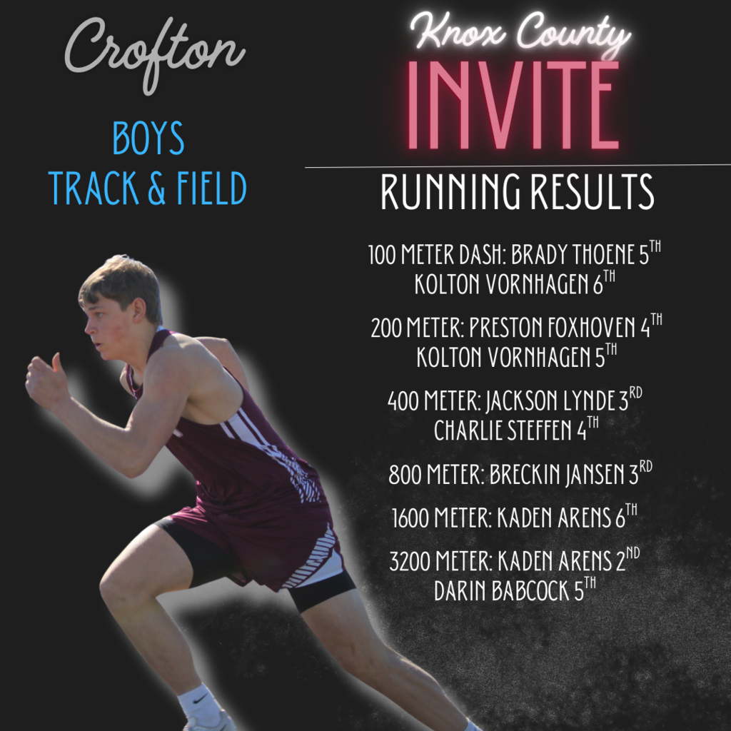 boys knox co running