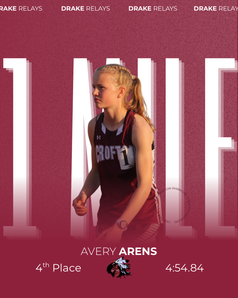 avery arens drake relays