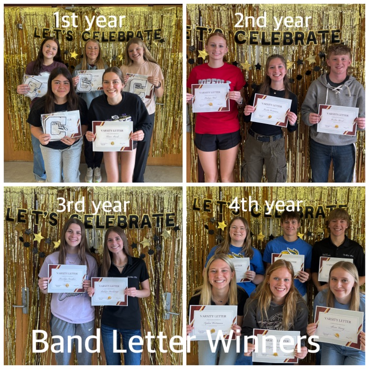 band letters 