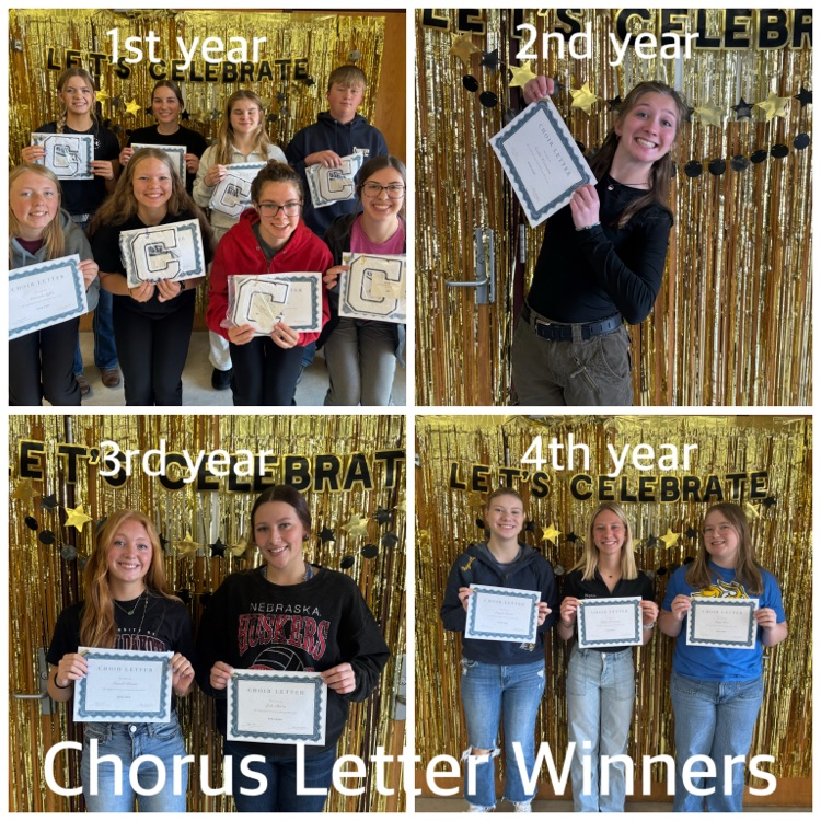 chorus letters 