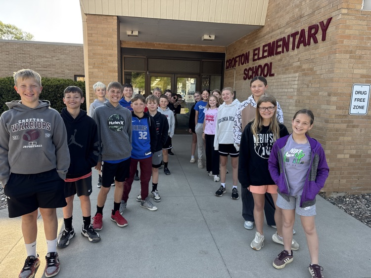 6th Graders at High Five Friday 