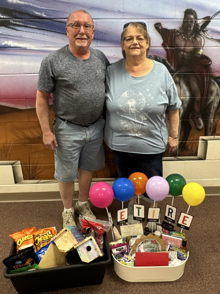 Larry Tramp and Brenda Sage retiring 