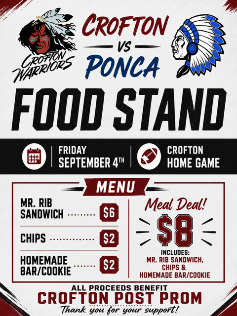 Food Stand Flyer