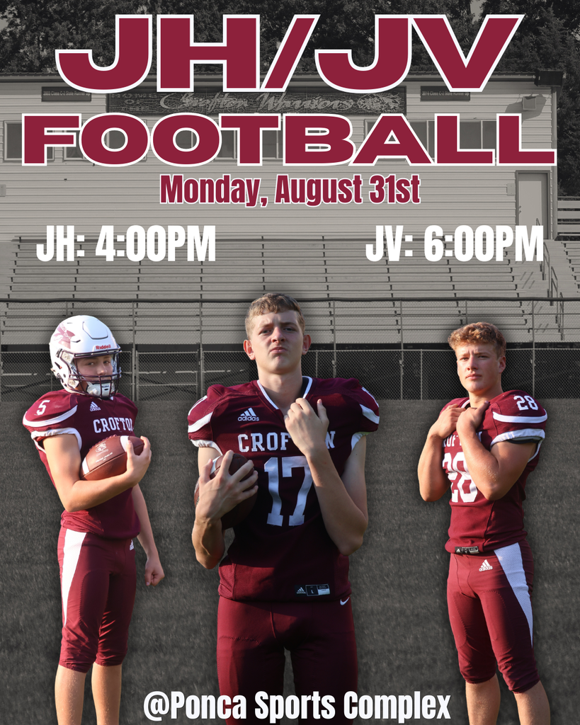 JH/JV FB vs Ponca 8/31