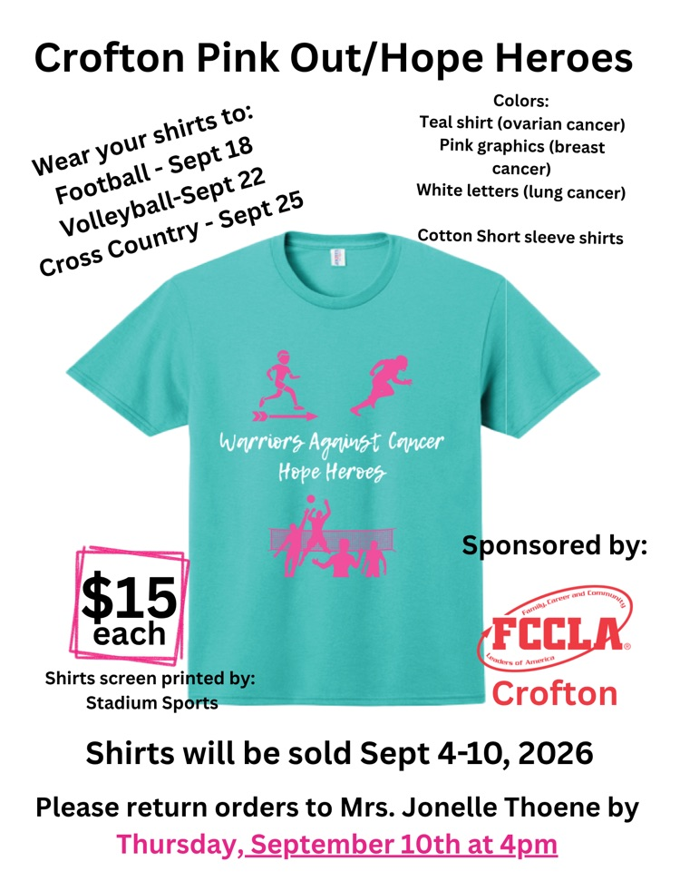 pink out shirt information