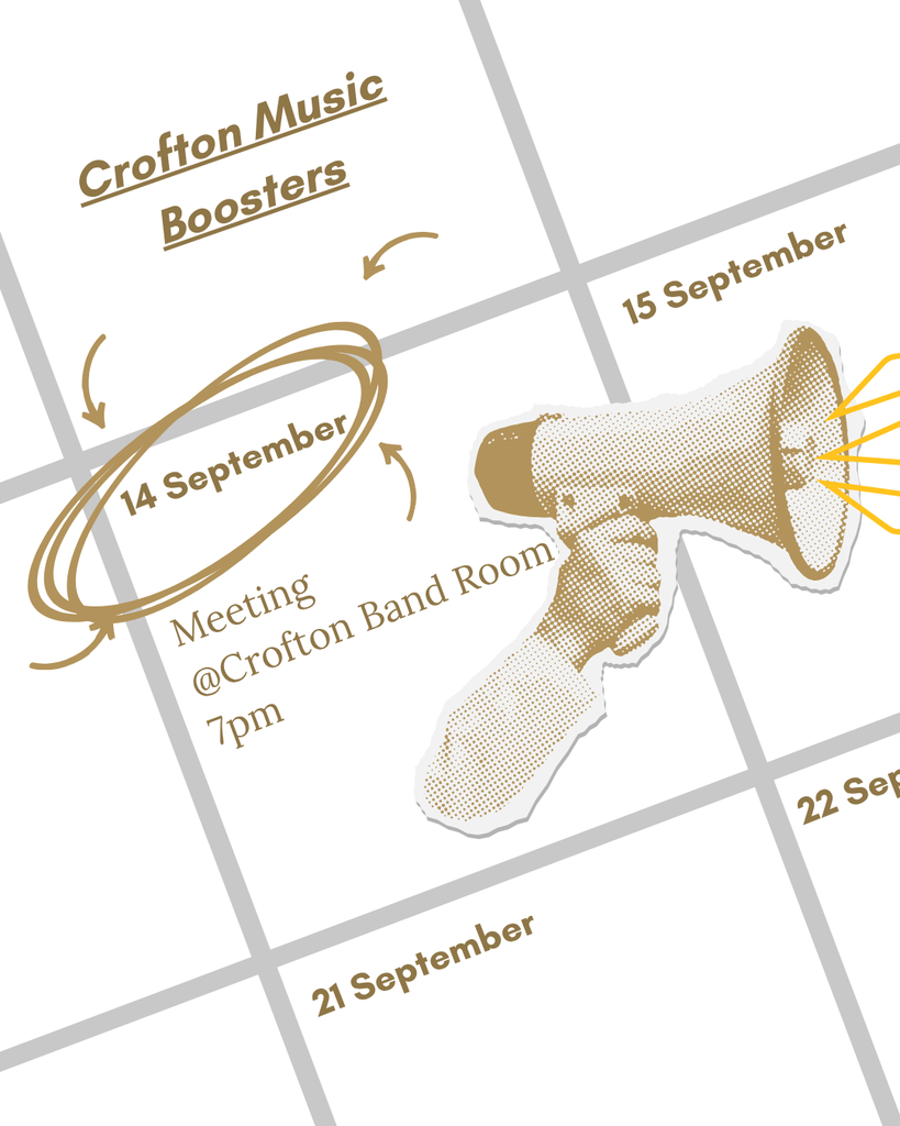 Meeting Reminder for Music Boosters