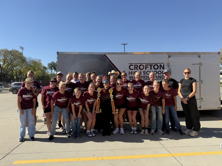 Picture of the Crofton marching band