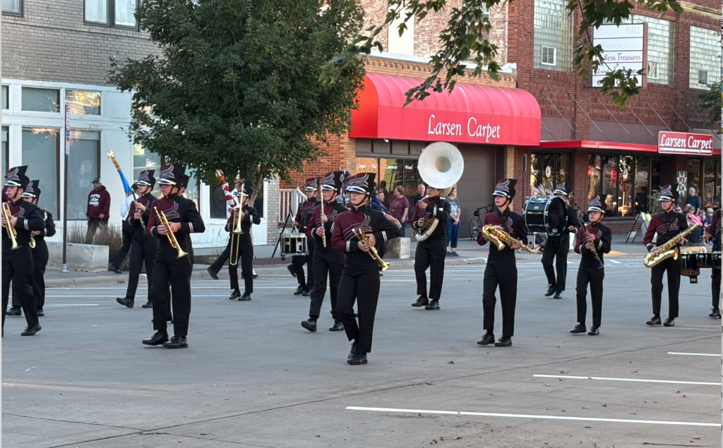 Marching Band at March to the Meridian