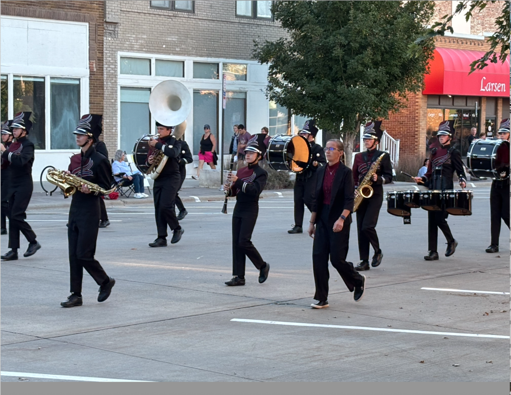 Marching Band at March to the Meridian