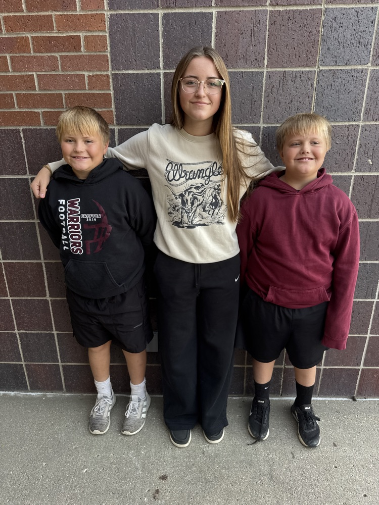 Crofton Chorus member posing with their siblings