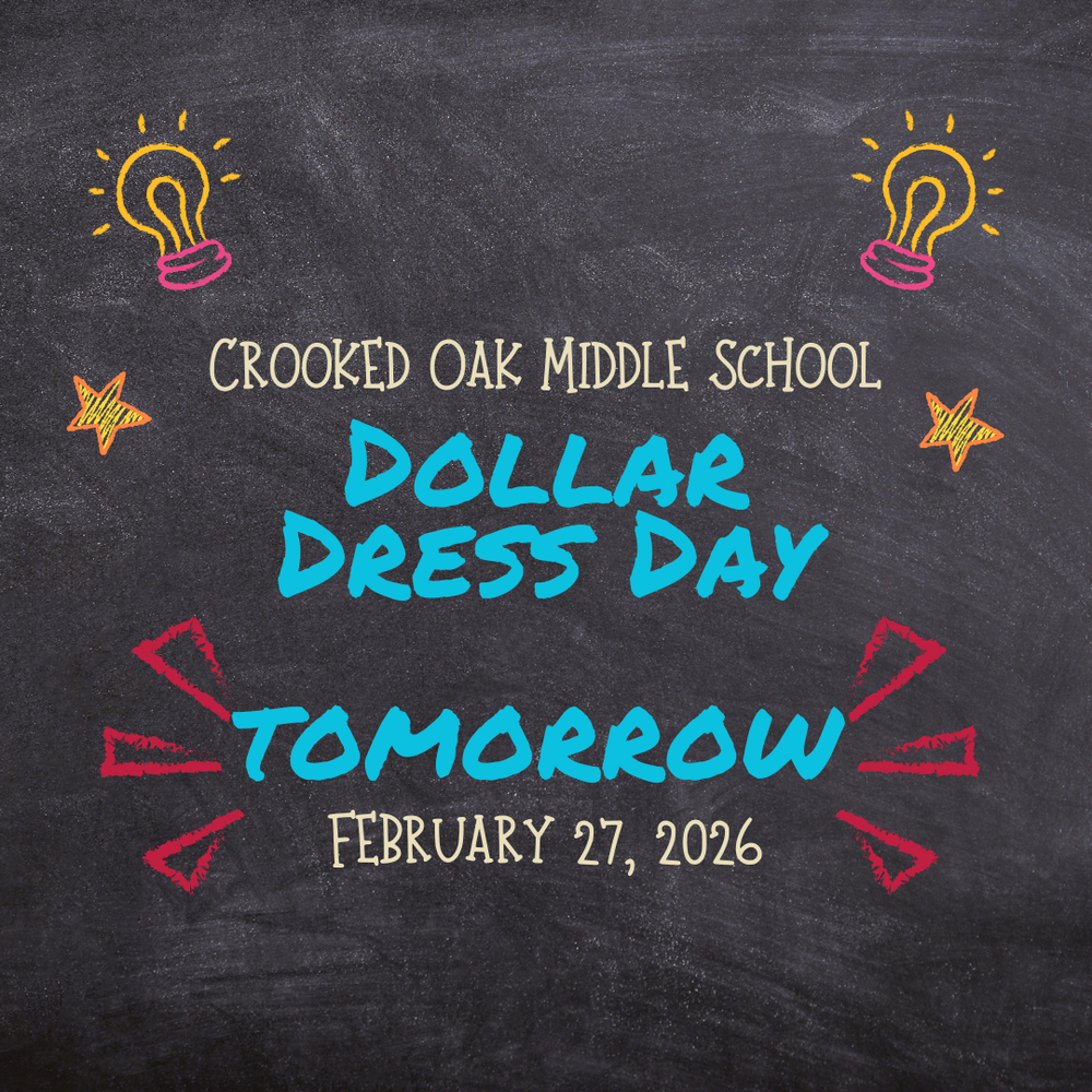 COMS Dollar Dress Day Feb 27, 2026