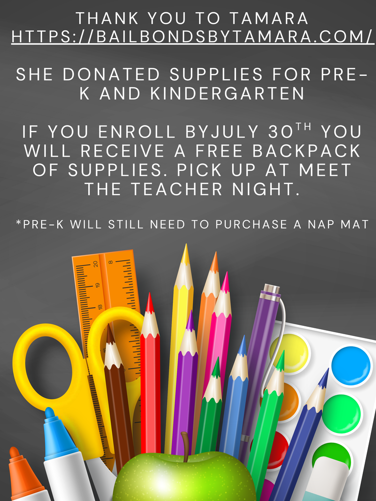 school supply donation