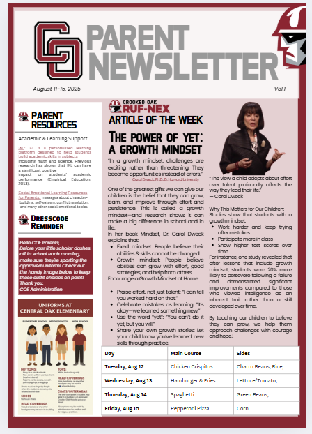 Newsletter Vol 1.2