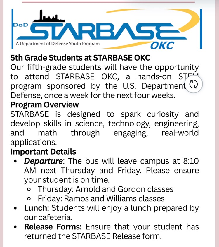 5th Grade STARBASE