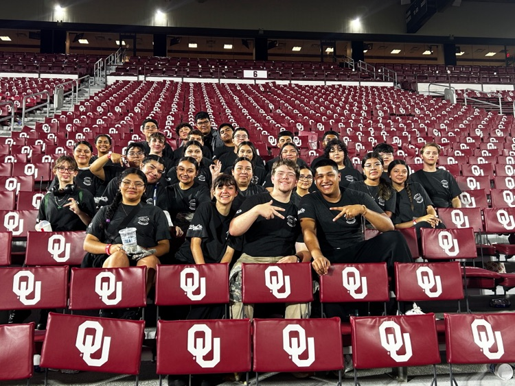 JROTC- 1st OU group concession stand workers. They all worked hard & ended with a positive, energetic attitude. Let’s do it again!