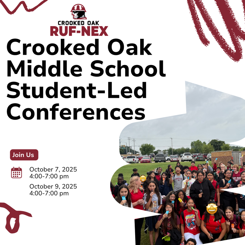 Middle school conferences announcement 