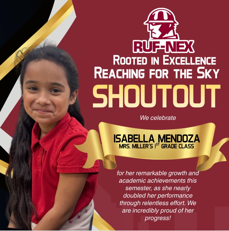 Shoutout to Isabella Mendoza 