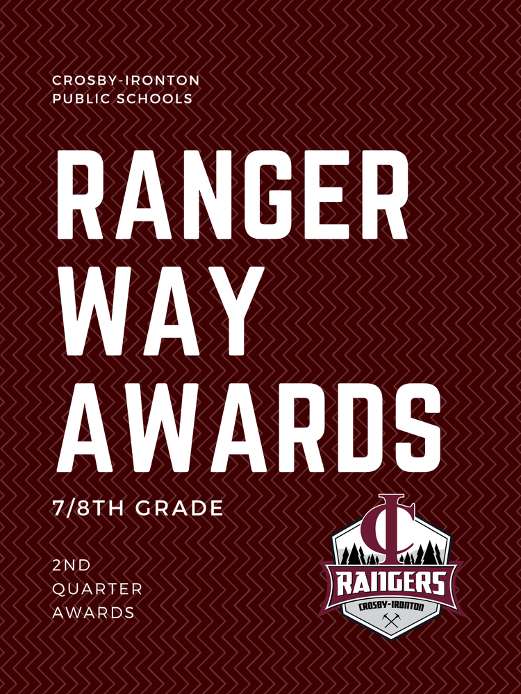2nd quarter ranger way awards