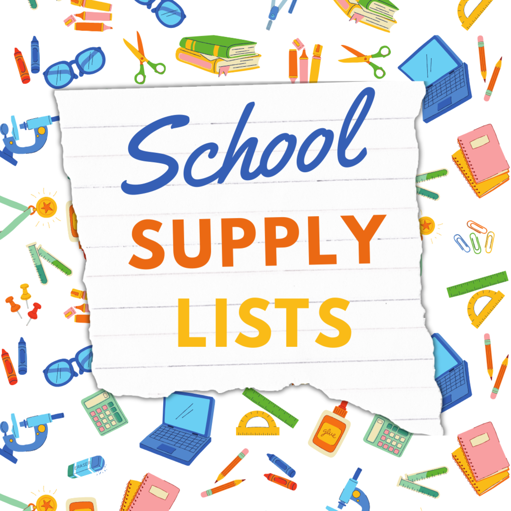 school supply lists