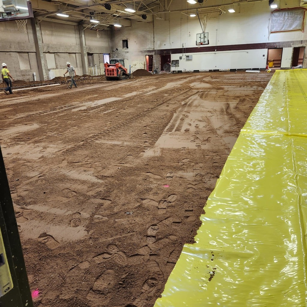 renovation of the woock gym