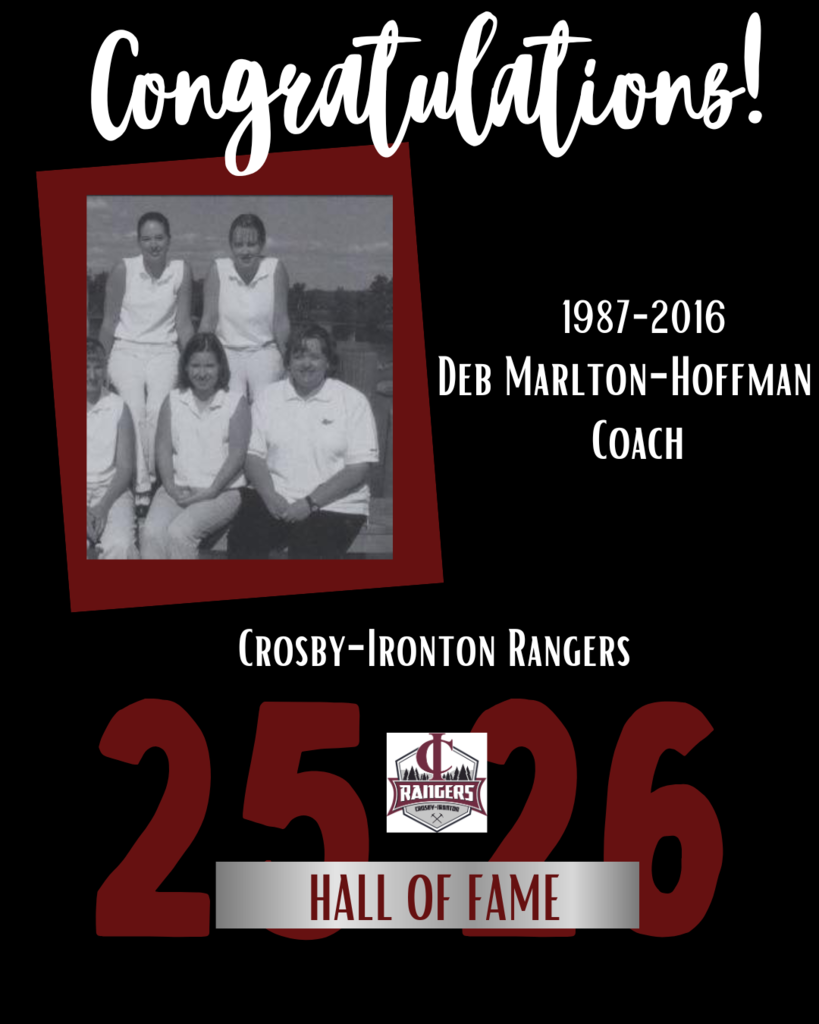 Debbie Marlton Hoffman HOF inductee