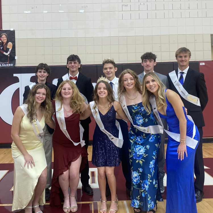 2025 homecoming king and queen and court