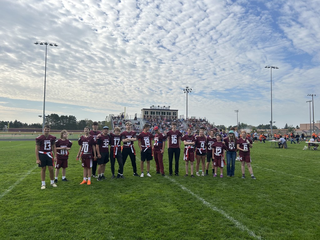 unified special olympics with their partners all in jerseys