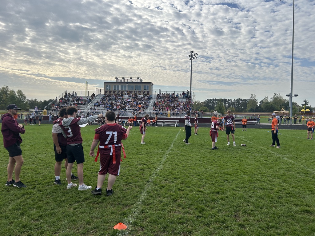 flag football players ready for some action