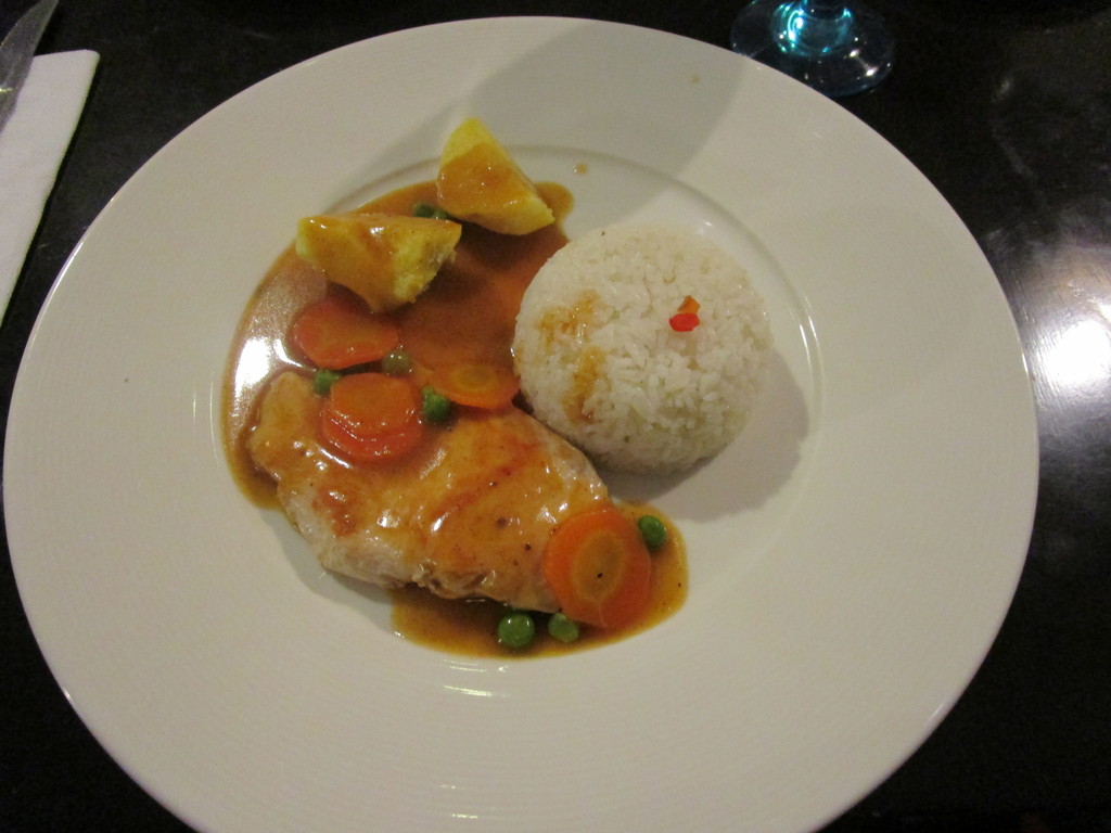 A plate of food from Peru