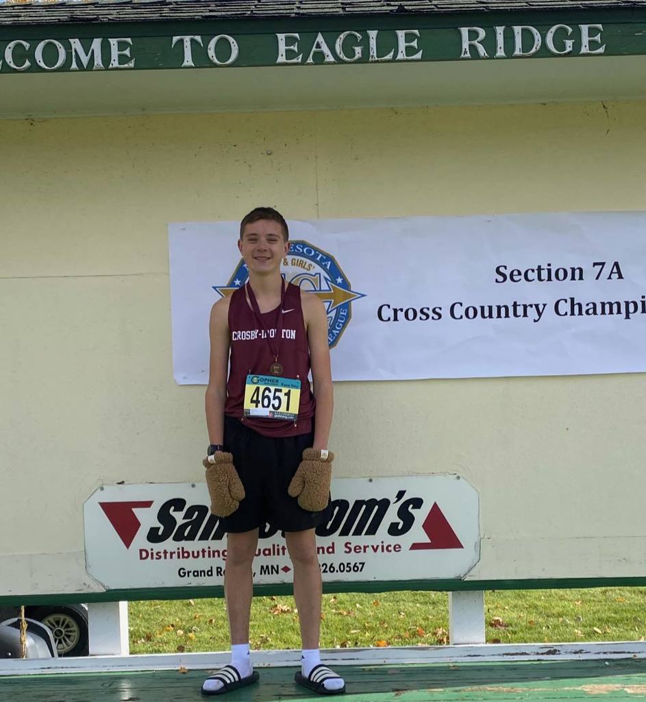 Peter Bartels heading to State cross country