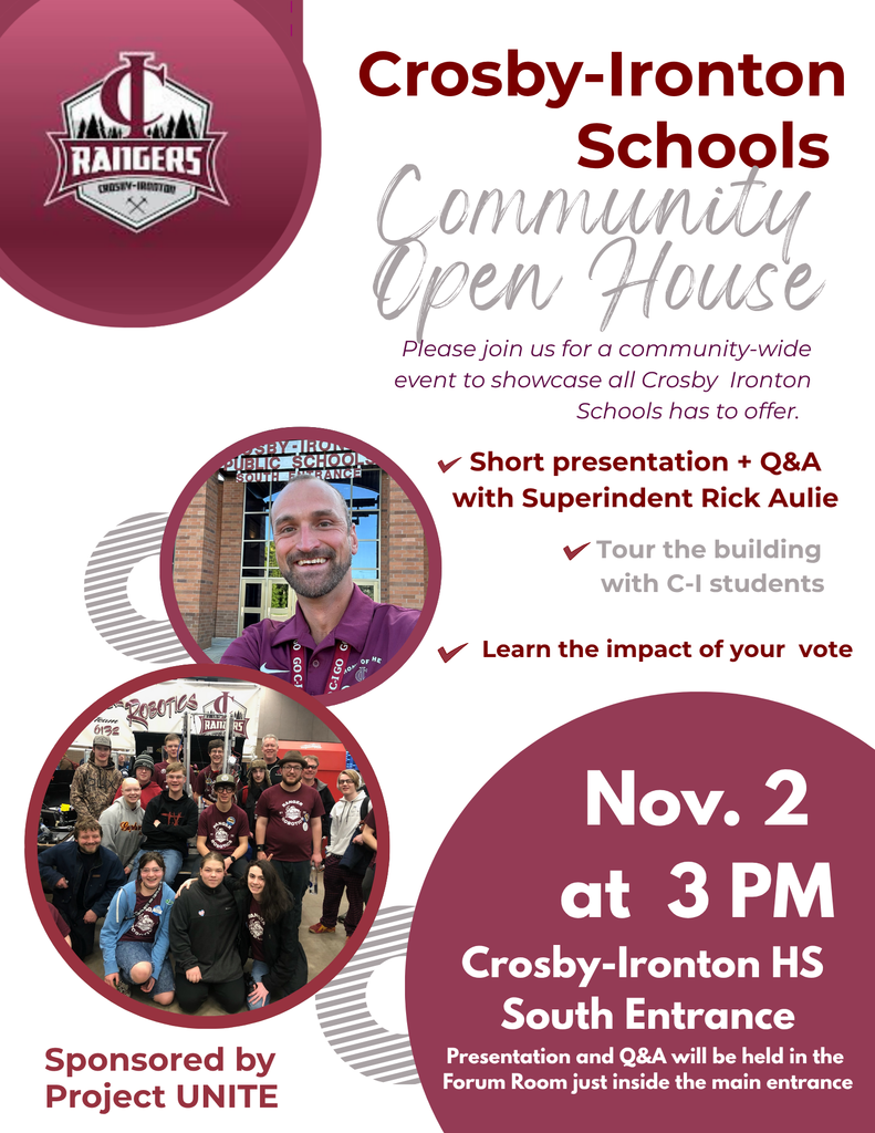 Community open house flyer