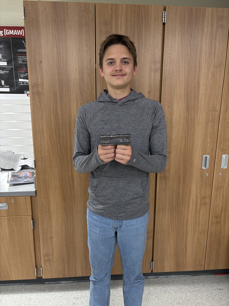 Evan R. is the Welder of the Week!