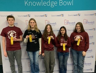 4th place JH knowledge bowl team