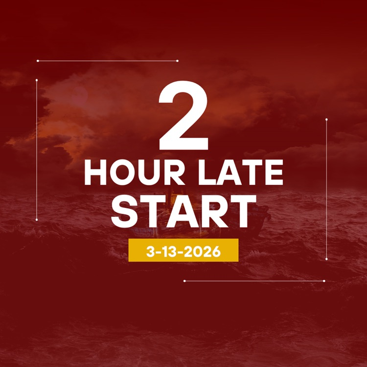 3 hour late start today 3/13/26
