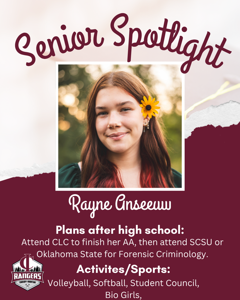 Rayne Anseeuw class of 2026 senior spotlight