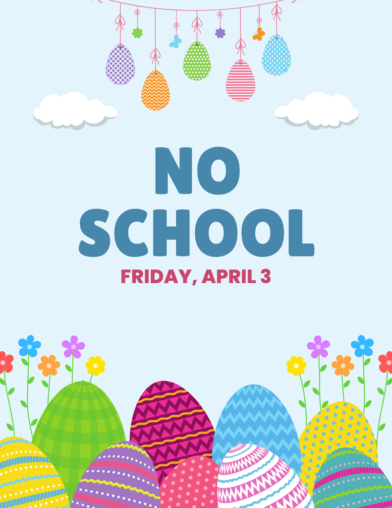 no school apri l 3