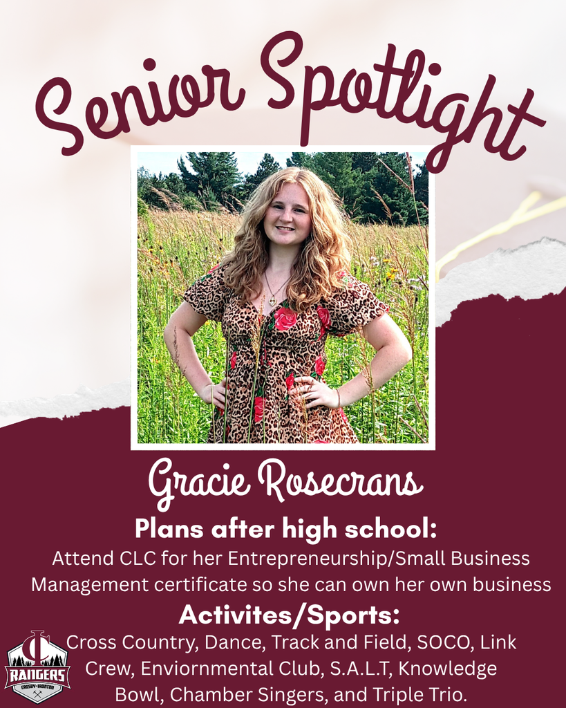 Class of 2026 senior spotlight Gracie Rosecrans