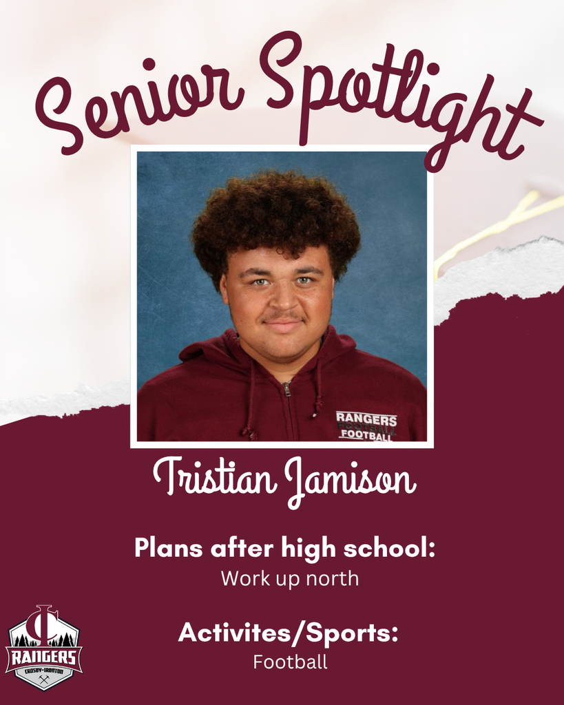 Class of 2026 senior spotlight Tristian Jamison