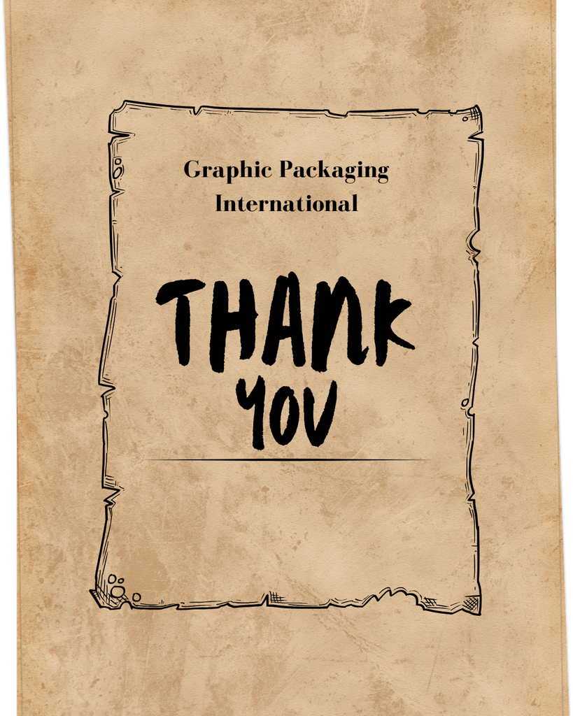 Thank you to Graphic Packaging for hosting our manufacturing class and giving a tour