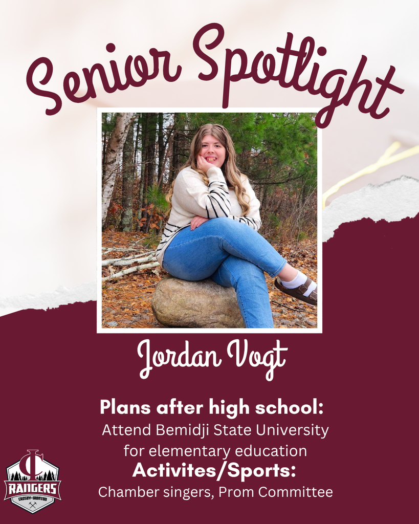 Class of 2026 senior spotlight Jordan Vogt