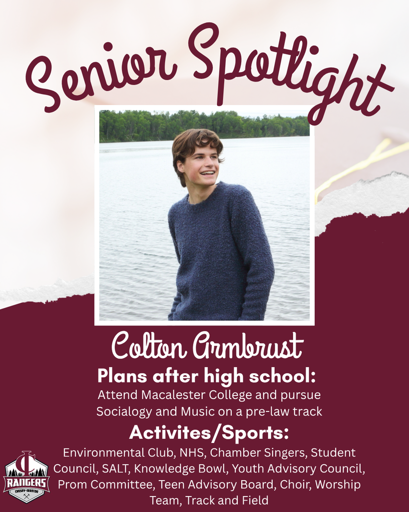 Class of 2026 senior spotlight Colton Armbrust