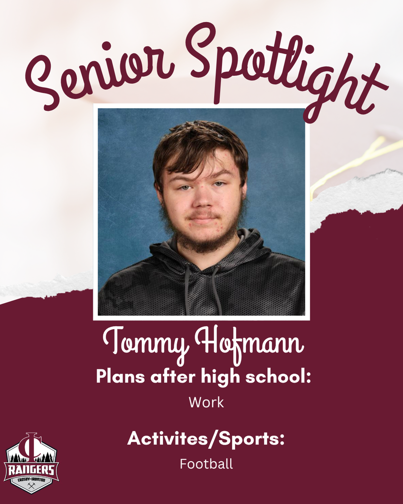 Class of 2026 senior spotlight Tommy Hofmann