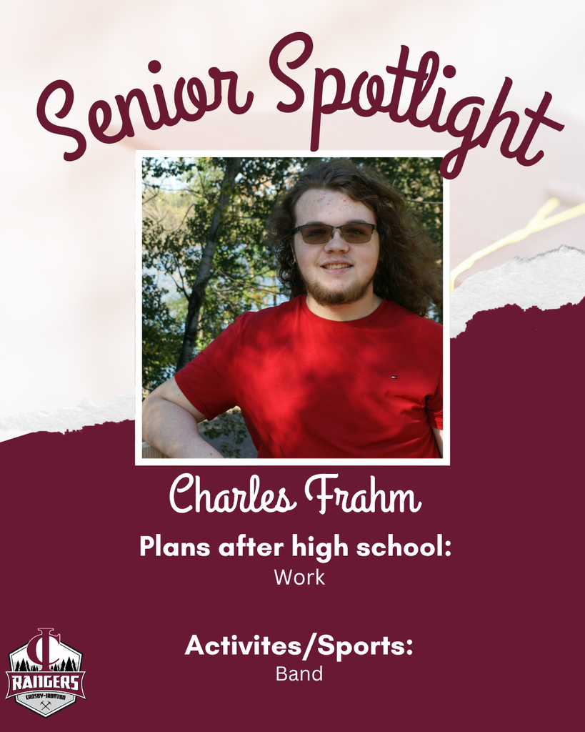 Class of 2026 senior spotlight Charles Frahm