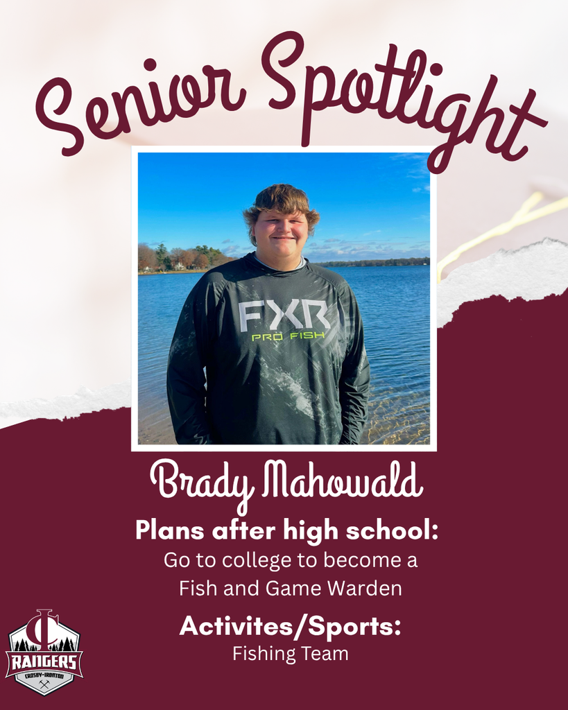 Class of 2026 senior spotlight Brady Mahowald