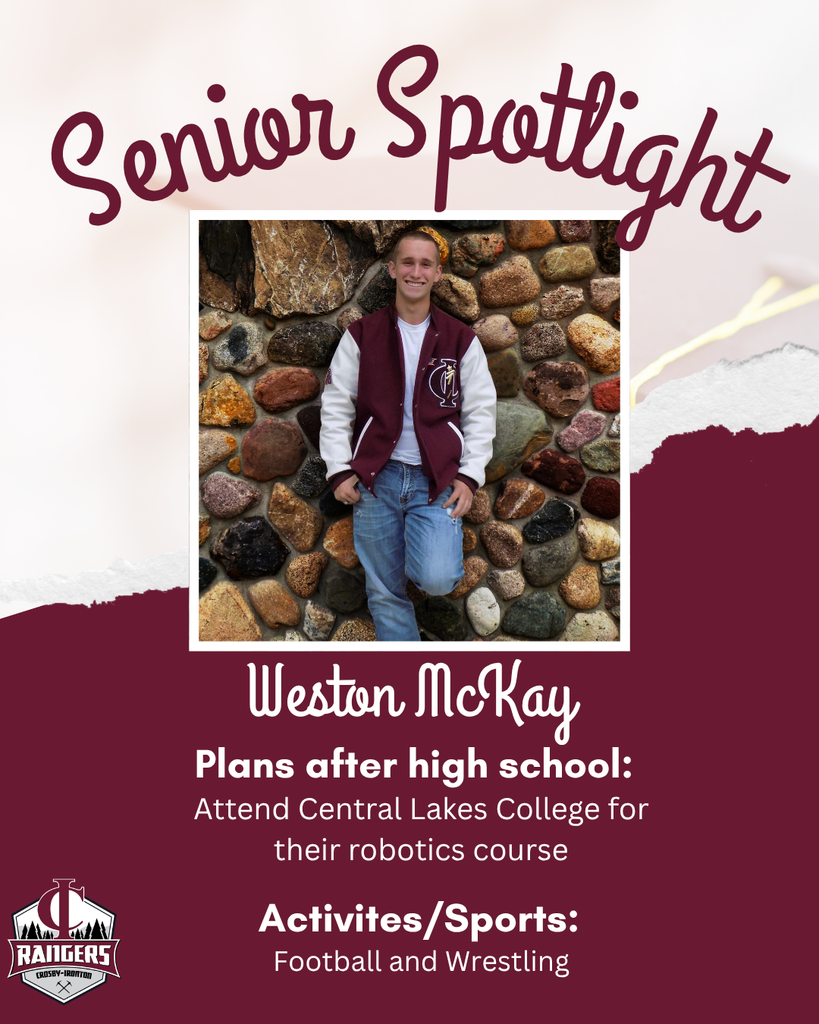 class of 2026 senior spotlight Weston McKay