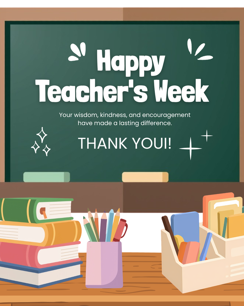 Happy teacher's week, thank you!